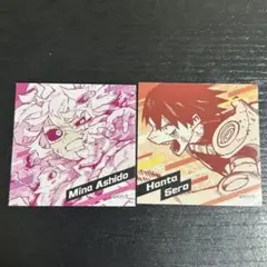 僕のヒーローアカデミア 原画展 ヒロアカ展 スクエアステッカーコレクション