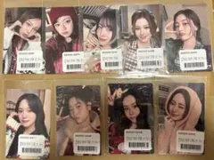 twice オンラインくじ　ステッカー　トレカ　コンプリートセット