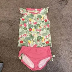Ruffle Butts 水着セット 3T フラワー柄