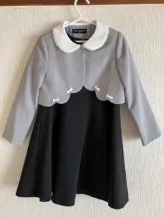 Michelle Alfred 120cm フォーマル　ドレス グレー・黒