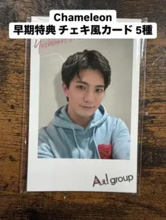 【新品未開封】Aぇ! group Chameleon チェキ風カード 5種セット