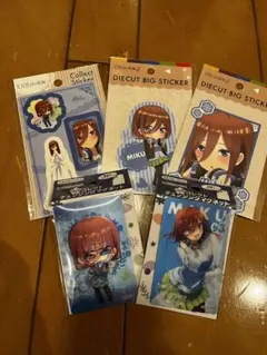 五等分の花嫁　ごと嫁　中野三玖　三玖　ステッカー　マグネットシート