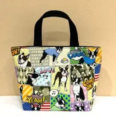 ななちゃん　デニムチワワちゃん　トートバッグ　小物入れ チワワちゃん×デニムミニトートバック - メルカリ