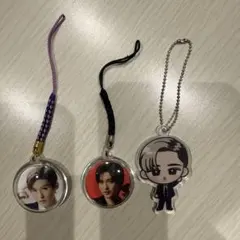 目黒蓮キーホルダー3個セット