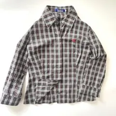 美品 BURBERRY BLUELABEL ノバチェック 七分袖 シャツ M 春