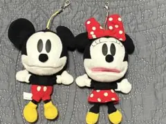 Disney Cubic Mouth ミッキー・ミニー ストラップ - メルカリ