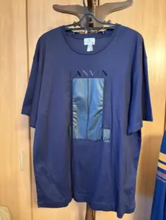極美品 LANVIN ネイビー オーバーサイズ Tシャツ