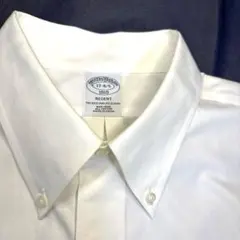 Brooks Brothers ボタンダウンシャツ　コットン　ノンアイロン　17