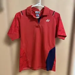 YONEX VERSICOOL レッドポロシャツ