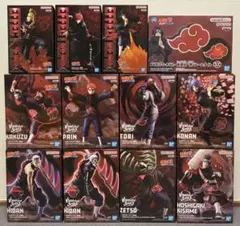 【匿名配送】NARUTO 疾風伝 暁 フィギュア コンプリート12体セット