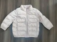 ユニクロ ライトウォームパデッドパーカ ピンク 中綿ダウン