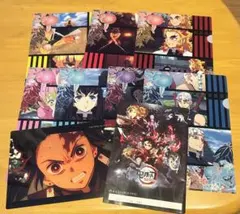 鬼滅の刃　クリアファイル　下敷き　ノート　セット