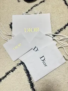 Dior/Albion/Chanel ショップ袋セット