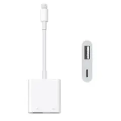 Lightning USB変換アダプター iPhoneライトニング2 in 1