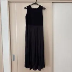 PLST 黒ロングワンピース