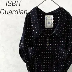 ISBIT Guardian シャツ チュニック ドット柄 ポケット付き リボンのサムネイル