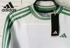 L□新品 アディダス ゴルフ 保温 スリーストライプス モックネック 長袖シャツ