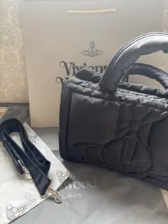 Vivienne Westwood アイダーダウン トートバッグ - メルカリ