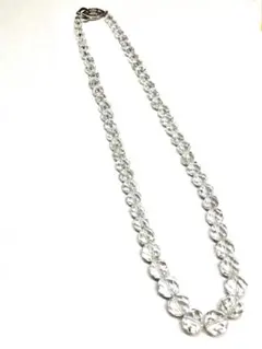 クリスタルビーズ ネックレス