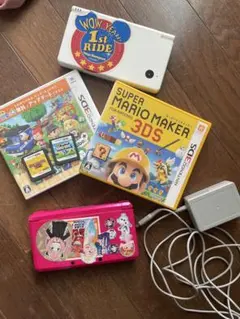 ニンテンドー3DS ホワイト ピンクセット