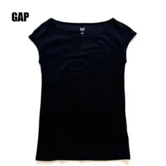 GAP Tシャツ フレンチスリーブ カットソー 黒 Sサイズのサムネイル