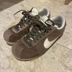 NIKE スニーカー ブラウン スエード　コルテッツ