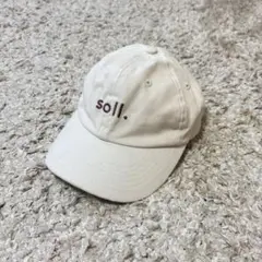 soll. the label kidsサイズcap キャップ　帽子