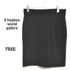 E hyphen world gallery  タイトスカート freeオフィス