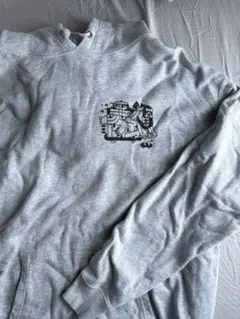 MANWHO グレー パーカー マンフー　スケート　スケボー　フーディー