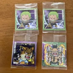 ワンピース大海賊シールウエハースLOG.11冒険の記憶4枚セット