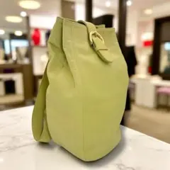 VINTAGE COACH コーチ ワンショルダー オールレザー グリーン
