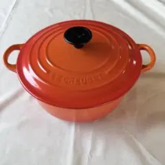 LE CREUSET 両手鍋 オーバル 20cm オレンジのサムネイル