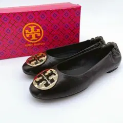 TORY BURCH 黒 フラットシューズ
