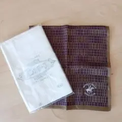 MEN'Sハンカチ2枚セット　BEVERLYHILLSPOLOCLUB＋無地
