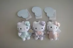 ALAND ハローキティ ぬいぐるみチャーム 3点