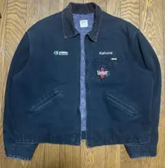 Carhartt USA デトロイトジャケット ブラック グリーンのサムネイル