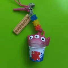 ディズニーリゾート　ピクサー　トイストーリー　エイリアン　かき氷　キーホルダー