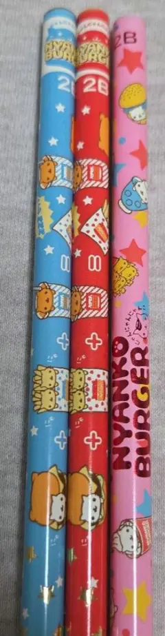 にゃんにゃんにゃんこ　にゃんこ飯店　シャーペン3点セット にゃんにゃんにゃんこ にゃんこ飯店 鉛筆型シャープペン3種 - メルカリ