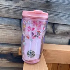 スターバックス 花柄 タンブラー ピンク桜