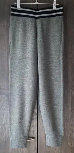 ＪＷアンダーソン uniqlo ニットトラックパンツ　グレー　Mサイズ