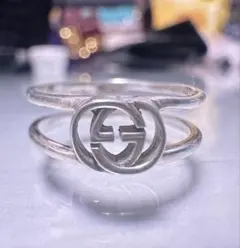 【鏡面仕上げ】GUCCI インターロッキング スリムリング 13号 鏡面仕上げ】GUCCI インターロッキング スリムリング 13号 - メルカリ