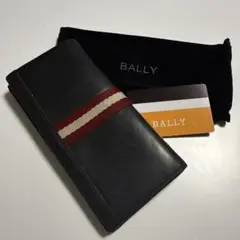 BALLY 長財布 ブラック レザー