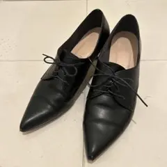 MAMIANポインテッドトゥ レースアップシューズ24