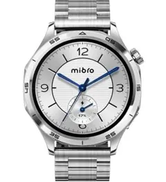 【新品未使用】Mibro ミブロ Watch GT シルバーステンレスモデル