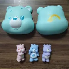 ケアベア　リトルシングス　カラフルキュービーフェイスフィギュア