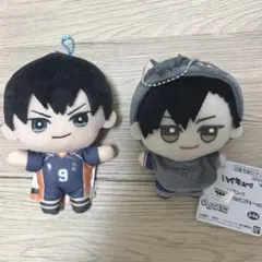 ハイキュー　影山、黒尾ぬいぐるみセット