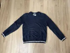 Abercrombie & Fitch ダークブルー セーター Sのサムネイル