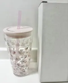 新品箱付き★STARBUCKS SAKURA2025グラスタンブラー473ml