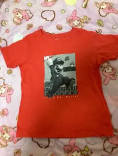 ユニクロ　スーパーマリオ Tシャツ 130サイズ 赤