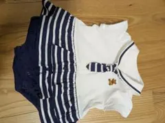 Miki House セーラー襟ロンパース